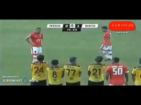 Gol Luis Carlos - PERSIJA VS BARITO 1-1