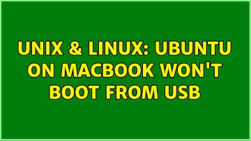Unix & Linux: Ubuntu on macbook won