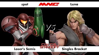 Cencal Standoff 2023 - Losers Semis - Spot Samus, Steve Vs Luna Ken