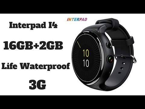 Review ⌚ || Interpad I4 Air Smartwatch Android 5.1 2GB 16GB 2MP WIFI 3G GPS !!!