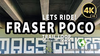 LETS RIDE! - Fraser River to Pitt River to Poco Trail Loop - Metro Vancouver Cycling Route - Lo-Fi