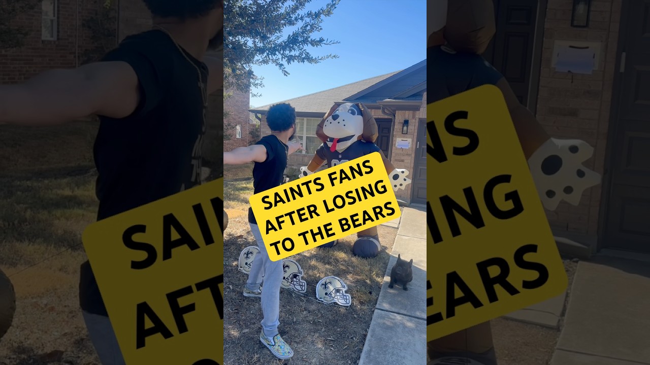 Болельщики «Сэйнтс» после поражения от «Медведей» 