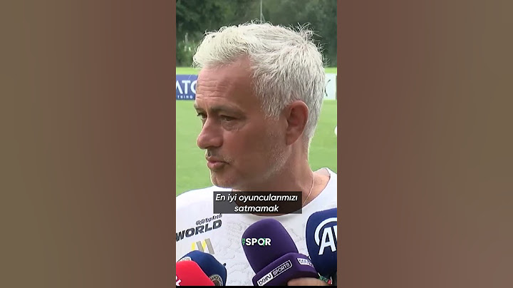 "Başkanımız kulübün gelişmesini istiyor" #fenerbahçe #josemourinho #alikoç