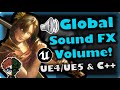 Global Sound Effect Volume! | How To Make YOUR OWN Fighting Game | UE4/UE5 & C++ Tutorial, Part 205