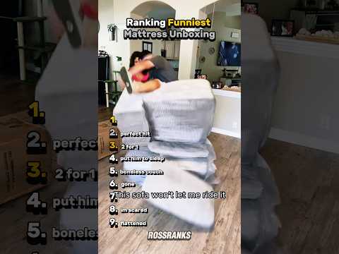 Ranking Funniest Mattress Unboxing