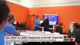 Skillpoint Alliance celebrates 12 electrical program graduates