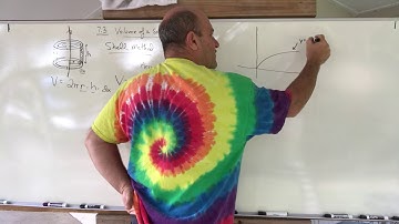 Calculus 2, Ch 7.3, volume with the Shell method