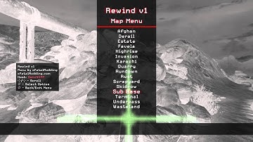 MW2/1.14: Rewind v1 SPRX Mod Menu & Download!