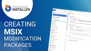 Creating MSIX modification packages