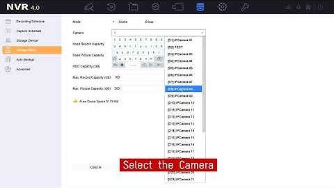 How to Configure HDD Quota on NVR GUI 4.0