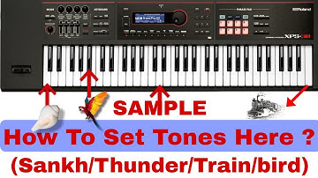 How To Set Special Effects & Sample On Any Keys Xps-30 #xps30 #fairypiano #keyboard #sample #music