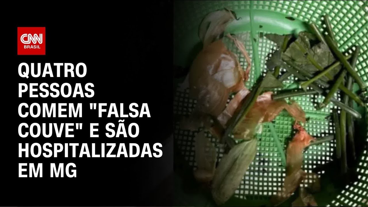 Quatro pessoas são hospitalizadas em MG após comerem 