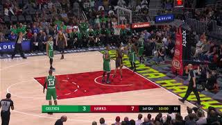 2nd Quarter, One Box Video: Atlanta Hawks vs. Boston Celtics