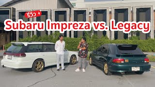 [รีวิว] Subaru Impreza vs. Subaru Legacy