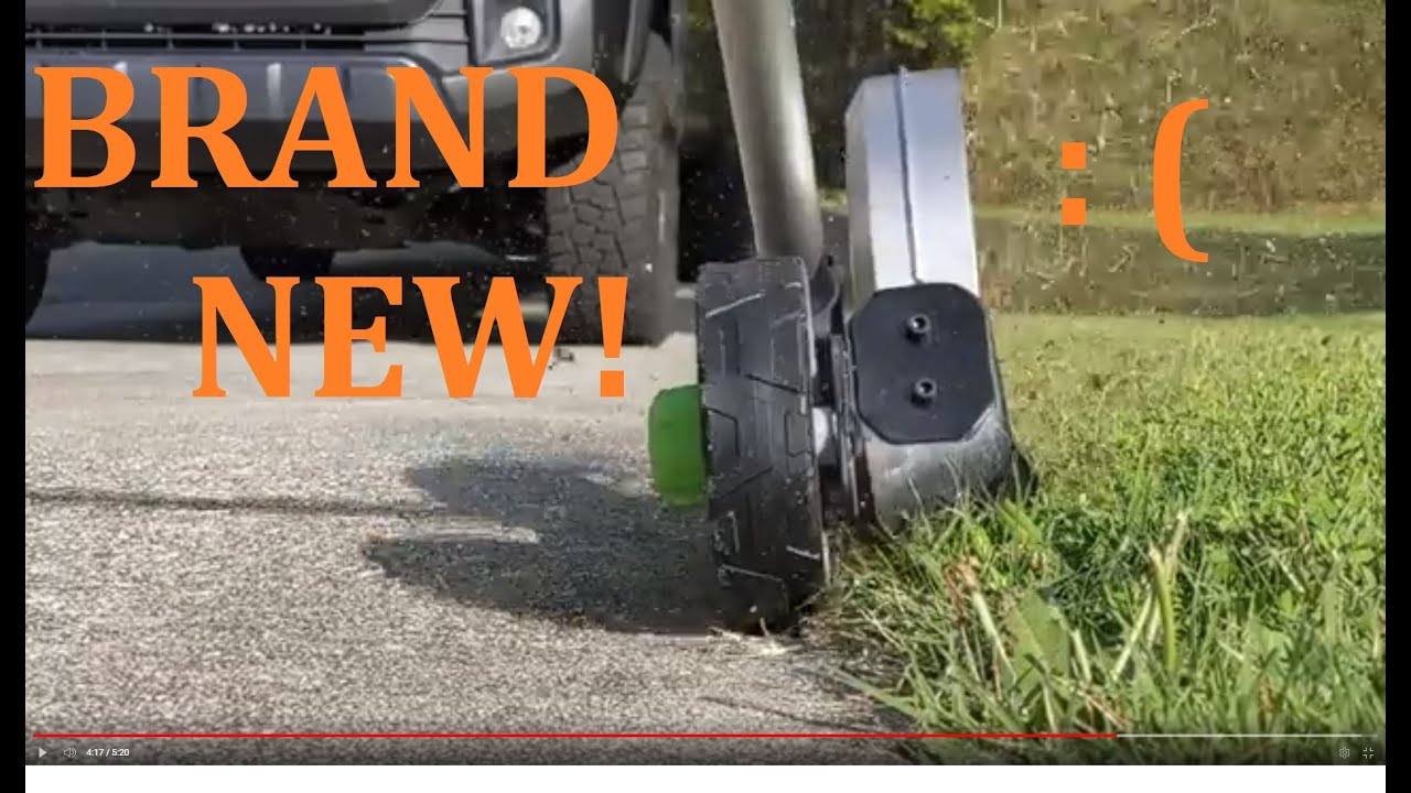 EGO Edger Repair YouTube