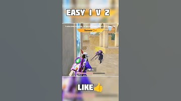 Easy 1 v 2 #shorts  #bgmi #pubgmobile #bgmishorts #viral #1v2
