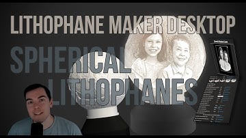 Mind-Blowing 3D Printed Moon Lamp Lithophane Sphere with Lithophane Maker Desktop