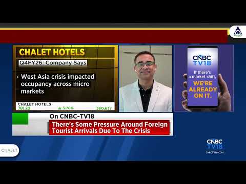 Chalet Hotels Limited Q4 Results | Shwetank Singh, MD & CEO, Chalet Hotels Limited on CNBC TV18.