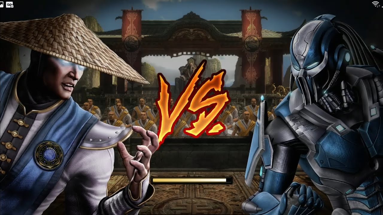 Raiden Vs Cyber Sub-Zero Mortal kombat 9 - YouTube