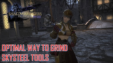Final Fantasy XIV - How I work on Skysteel Tools in Optimal way