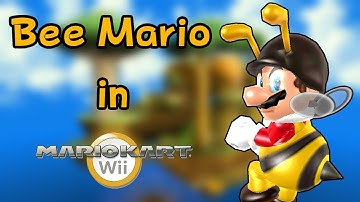 Mario Kart Wii - Custom Character: Bee Mario (v1.2)