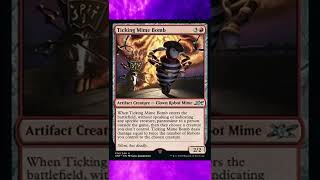 What is Ticking Mime Bomb? Unfinity set (Card 124) What is Ticking Mime Bomb? Unfinity set (Card 124)