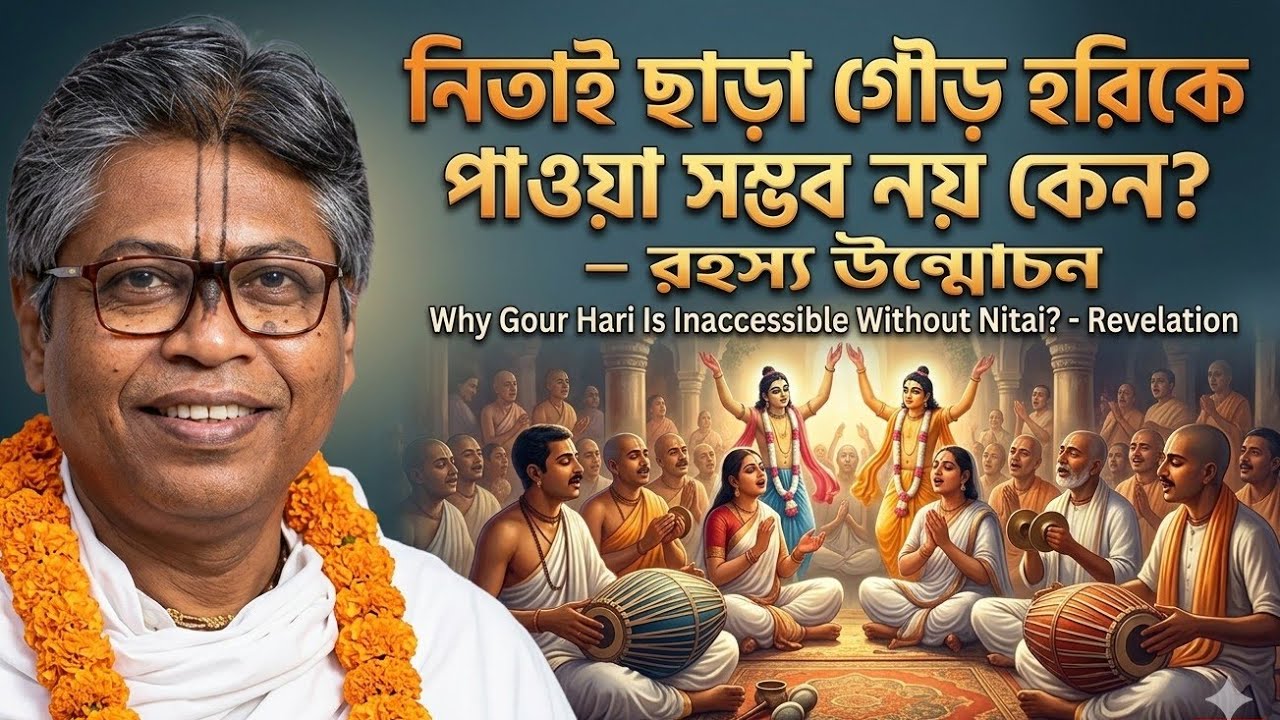 নিতাই ছাড়া গৌর হরিকে পাওয়া সম্ভব নয় কেন ? 🟢#ভাগবত_কথা_বিল্লমঙ্গল_দাস #ভাগবত#sanatan_kirtan 