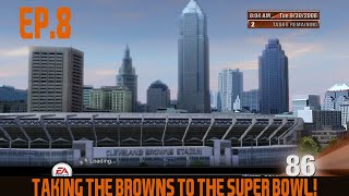 NFL Head Coach 09 | Taking the Browns to the Super Bowl | Ep. 8 [vs. Giants]