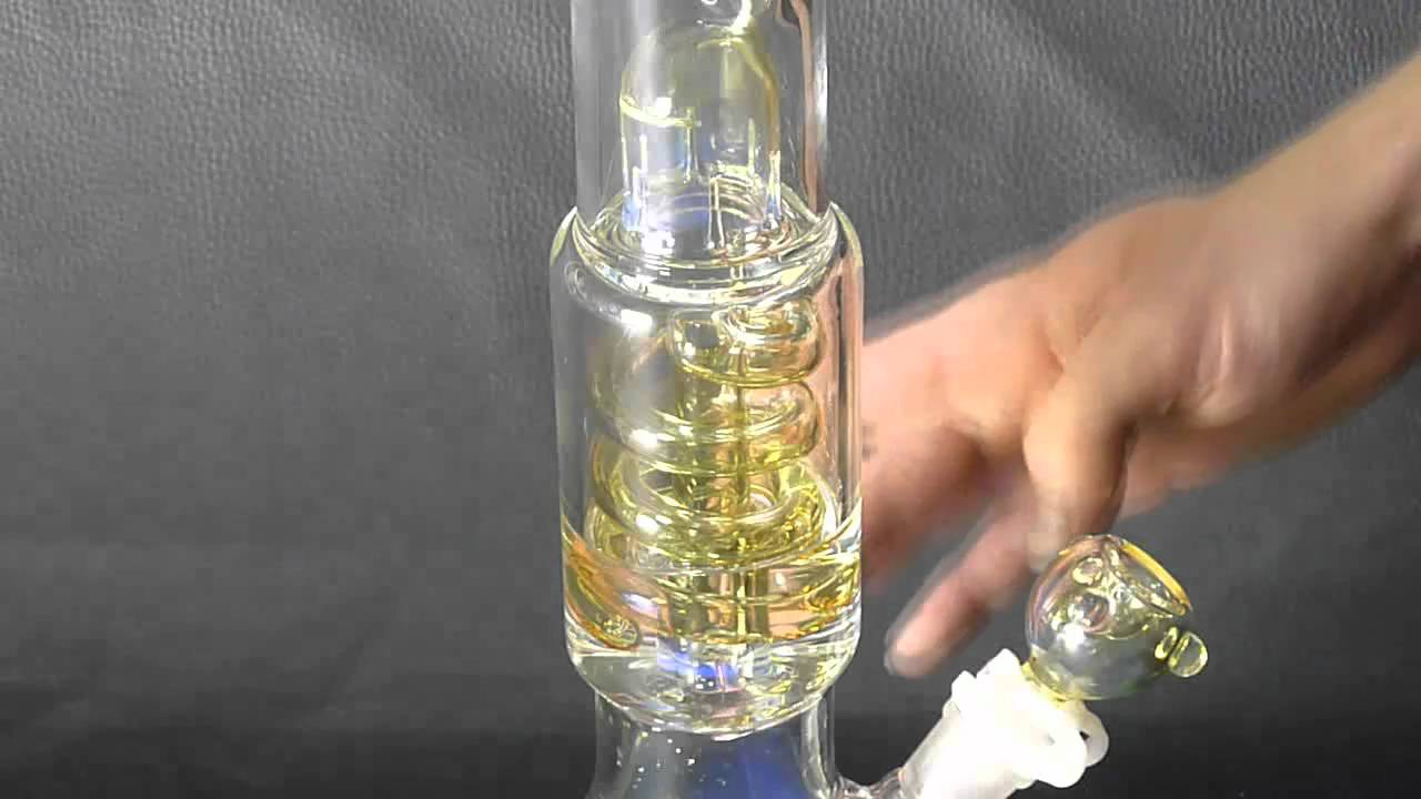 Blaze Spiral Percolator Bong BLA 013-26