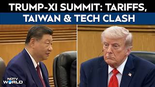 Trump China News | Trump-Xi Summit: Tariffs, Taiwan & Tech Clash