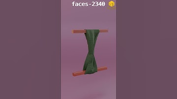 🎥 Cloth Sim | Just 64 Faces to 34k ! 😲🧵! 🎥✨Blender 3D cloth Simulation #clothing #physics #clips
