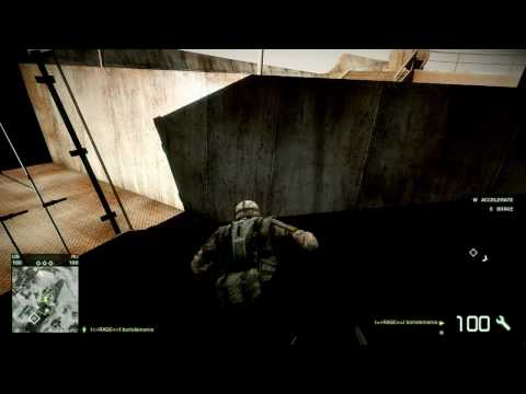 Battlefield BC 2 - Wall Glitch In Atacama Desert