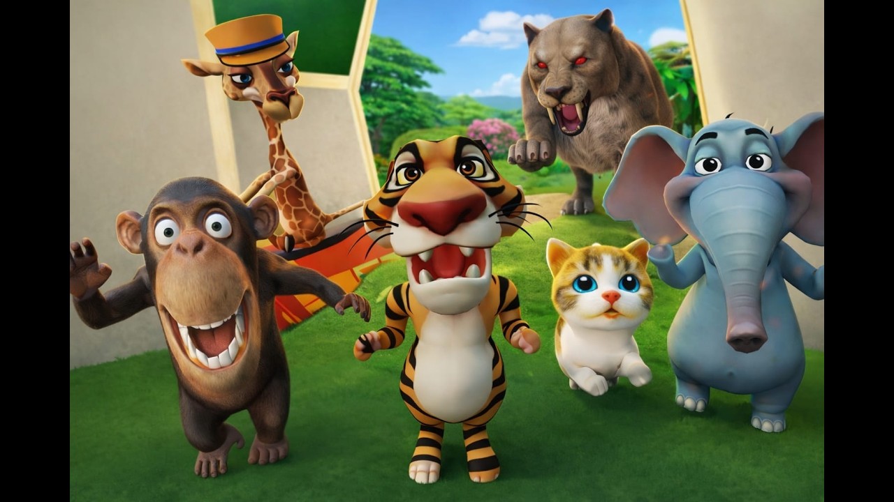 Hathi Aur Bandar Bheriya Attack| Sheru Comedy| Funny Animals| Cs bisht vines| Wolf Attack| Animals