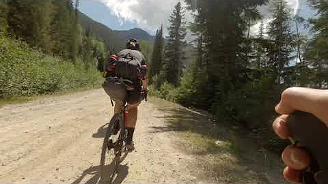 BC Trail Day 2 (136km) Kimberley - Nelson. Gravel ...