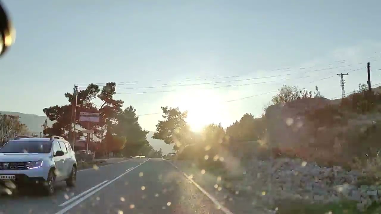 Mersin  Silifke - Mut - Ermenek Karaman Yolu (GÜNDÜZ-AKŞAM) (Kesintisiz Uzun Yol Videosu)