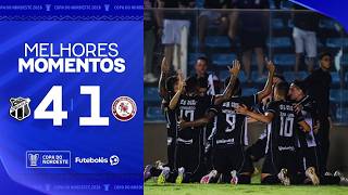 Melhores Momentos Ceará 4X1 Jacuipense Vovô Eia E Segue Vivo Na Copa Do Nordeste