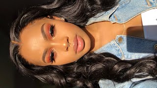 SOFT GLOWY SPRING PASSIONFRUIT MAKEUP TUTORIAL 🌺| Dana Alexia screenshot 3