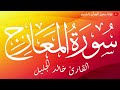 سورة المعارج / القارئ الشيخ خالد الجليل