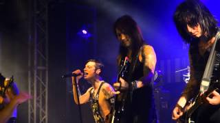Black Veil Brides - Rebel yell live in Italy 07/12/2013