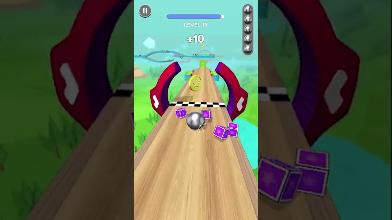 Going Balls Gameplay Android - ios Mobile Game Level 18-19