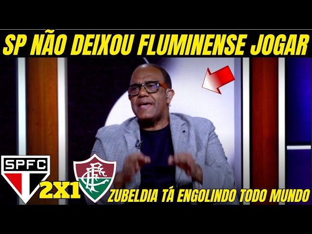 🚨 EXCLUSIVO 🚨 SÃO PAULO DE ZUBELDIA TÁ ENGOLINDO TUDO MUNDO! NÃO DEIXOU FLUMINENSE JOGAR! class=