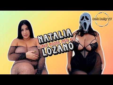 Natalia Lozano 🇪🇸 Plus Size Beauty from Spain! [Curve Model Info #12]