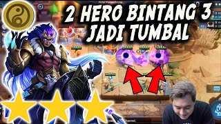 HYPER BADANG CADIA PAKE YUKI 3 MENGGILA ! TUMBALIN 2 HERO BINTANG 3 AUTO JADI BADANG BINTANG 9 !