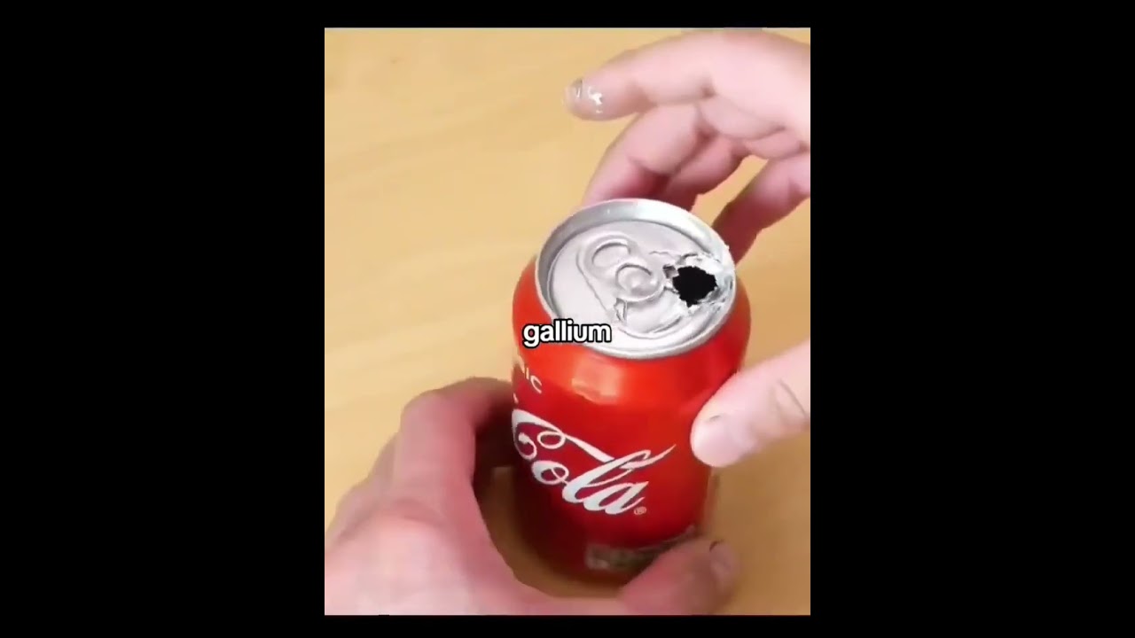 gallium vs aluminium 😲😲 