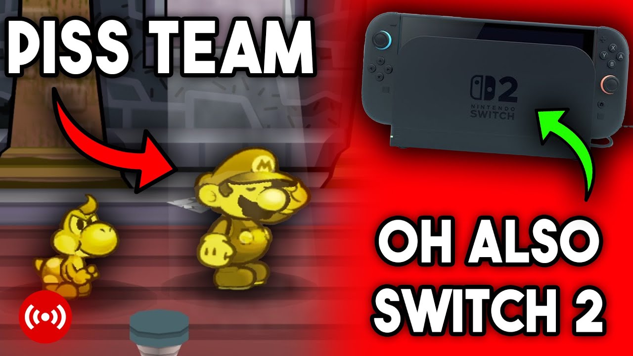 Reacting to Switch 2 & Paper Mario: ToT Achievement Grinding