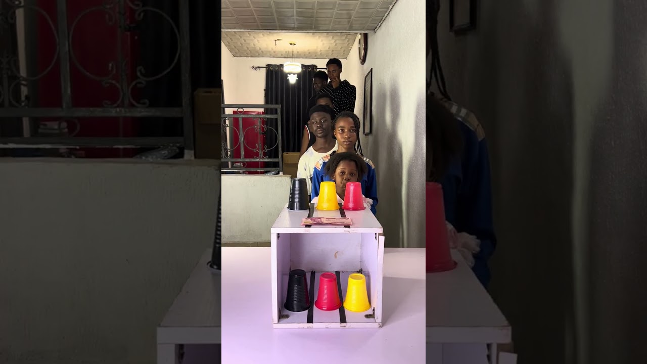 Как сыграть в эту забавную и увлекательную игру на сопоставление трех (3) стаканчиков — семейное ...