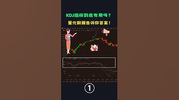 【技术分析入门】KDJ指标有用吗？量化数据告诉你答案！#技术分析 #kdj #量化投资 #量化交易 #python