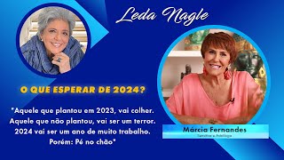 Marcia Sensitiva: 2024 vai ter outra pandemia, muita água e ventanias e muitos casamentos ,