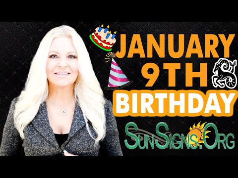 January 9th Zodiac