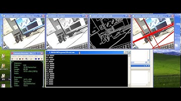 Hough Transform Algorithm Test on OpenCV environment